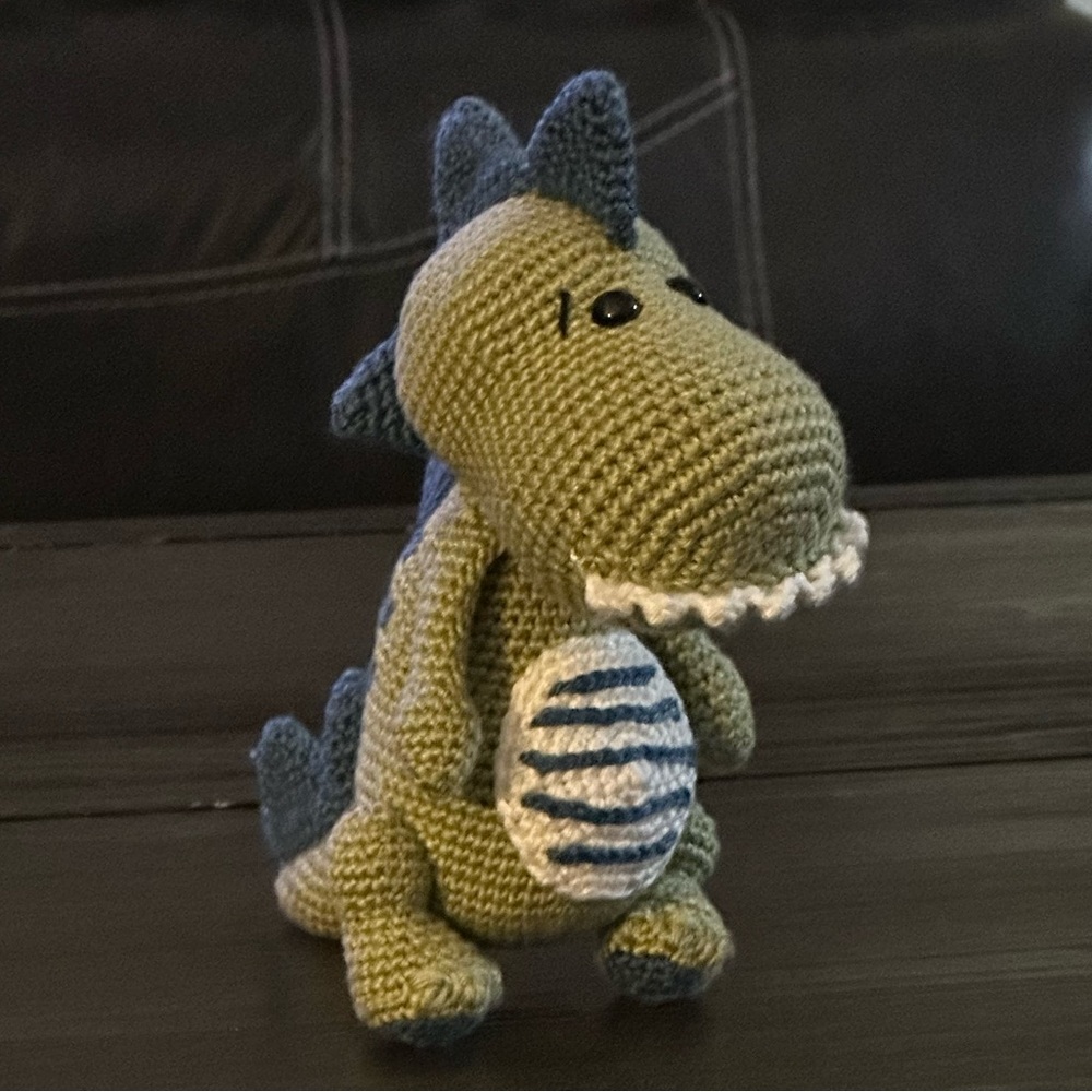 Bradley the Dinosaur is ready to go!